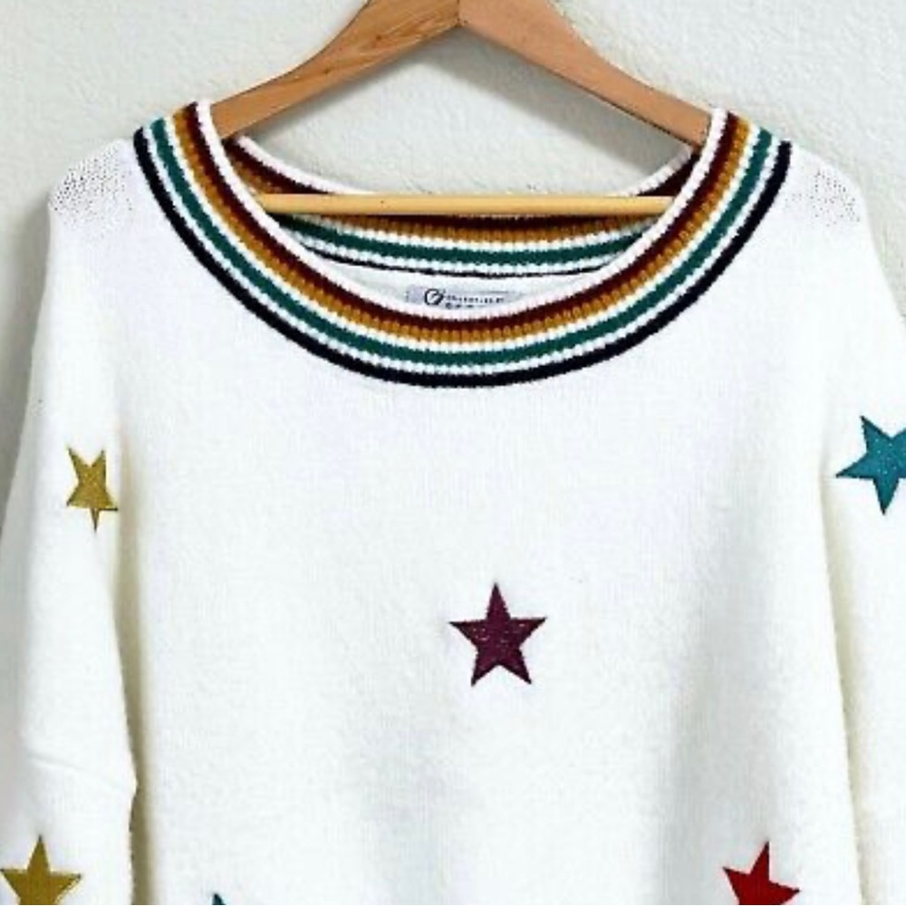Collection by CEZELE STAR GIRL Sweater Sz S